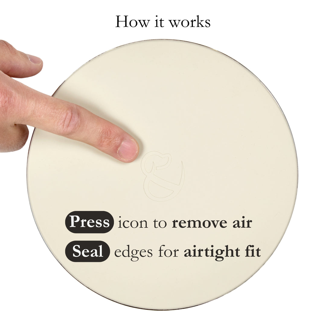 Lid-it Bowl with Stay-Fresh Lid - Beige