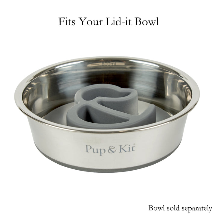 Slow Feeder Bowl Insert with Suction Cup