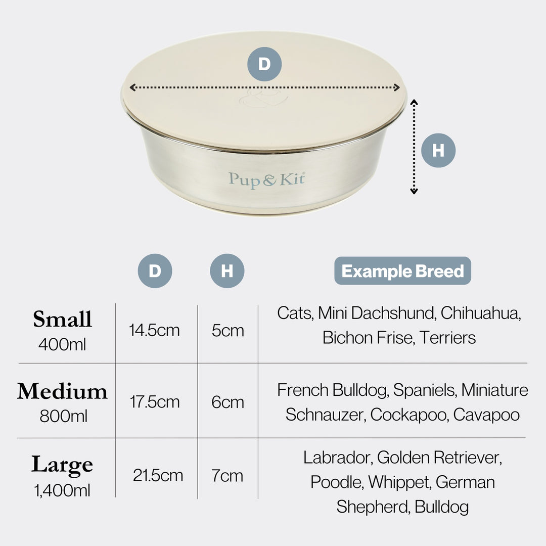 Lid-it Bowl with Stay-Fresh Lid - Beige