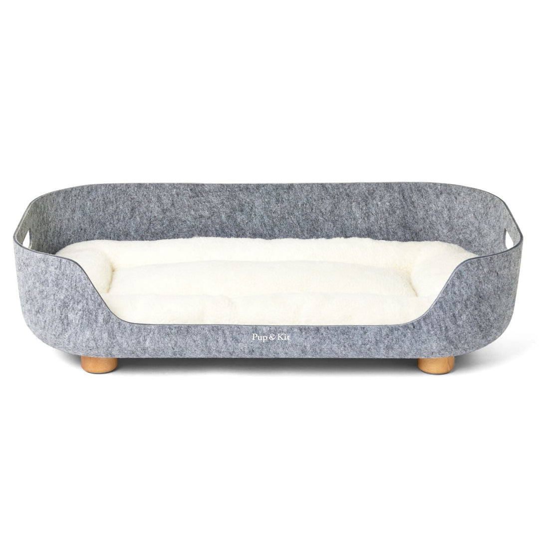 PetNest Felt Dog & Cat Bed#mattress-colour_natural