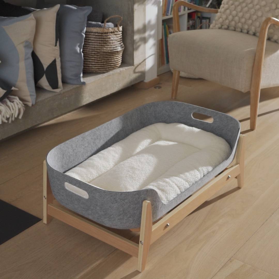 Pup & Kit PetNest Raised Dog Bed