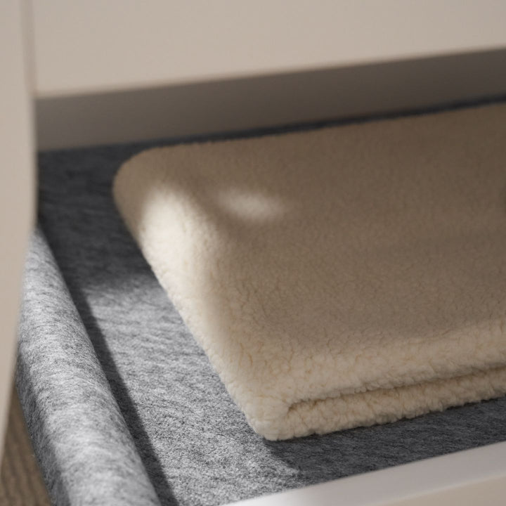 PetNest Bedside Stand Storage Shelf - Grey