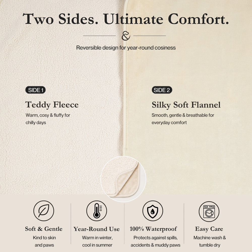 PetProtector Blanket Two Sides #colour_natural
